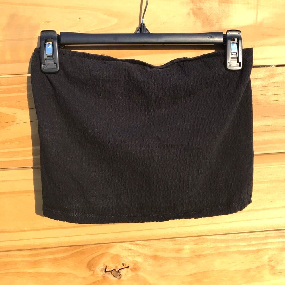 American Eagle Tube Top Y2K Size Small Black